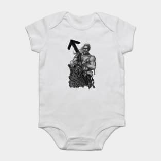 Tyr - nordic god Baby Bodysuit